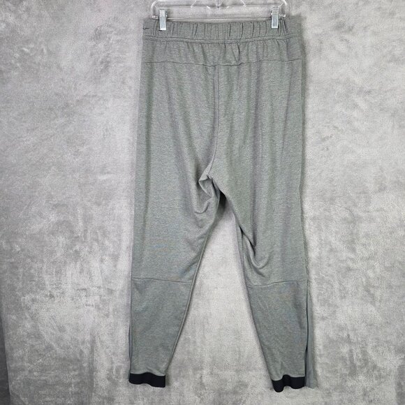 Mens Nike Dri-Fit OSU Gray Sweatpants Zippered Ankles Elastic Waist Polyester L - Picture 7 of 12